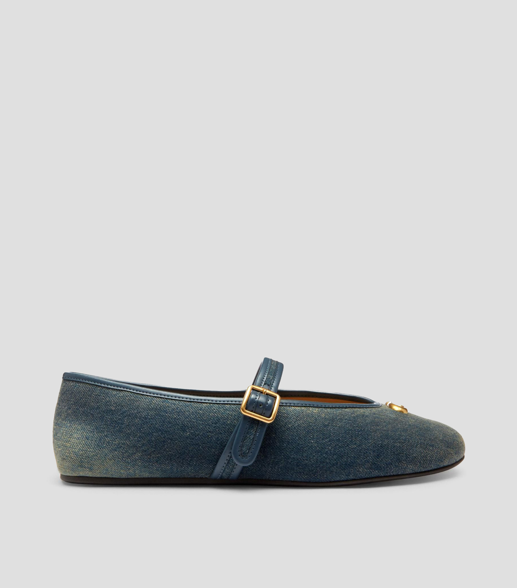 Flats Sculpted lisos Mujer